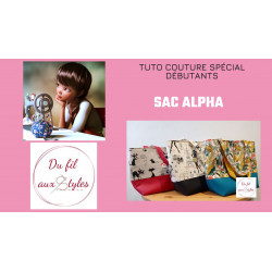 Tuto couture : Le Sac Alpha Bi-Matière