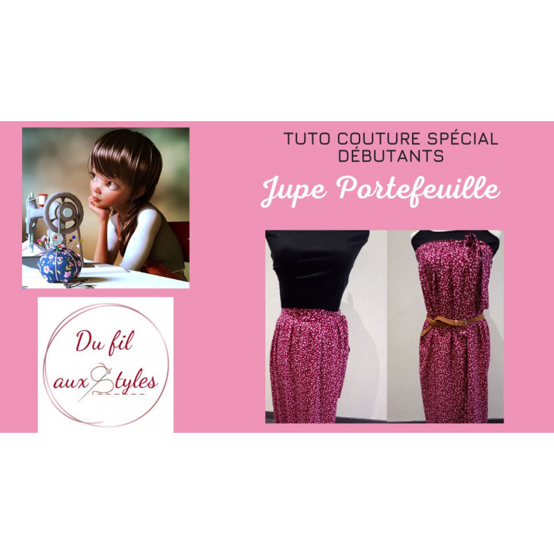 Tuto couture : La jupe portefeuille Tuto couture : La jupe portefeuille
