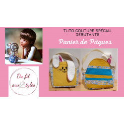 Tuto couture : Un panier de Pâques