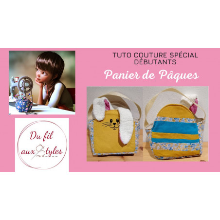 Tuto couture : Un panier de Pâques