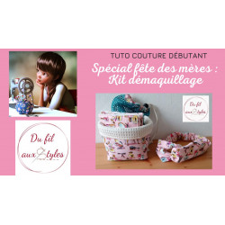 Tuto couture : Kit démaquillage