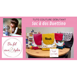 Tuto couture : Le Sac à dos Duettino